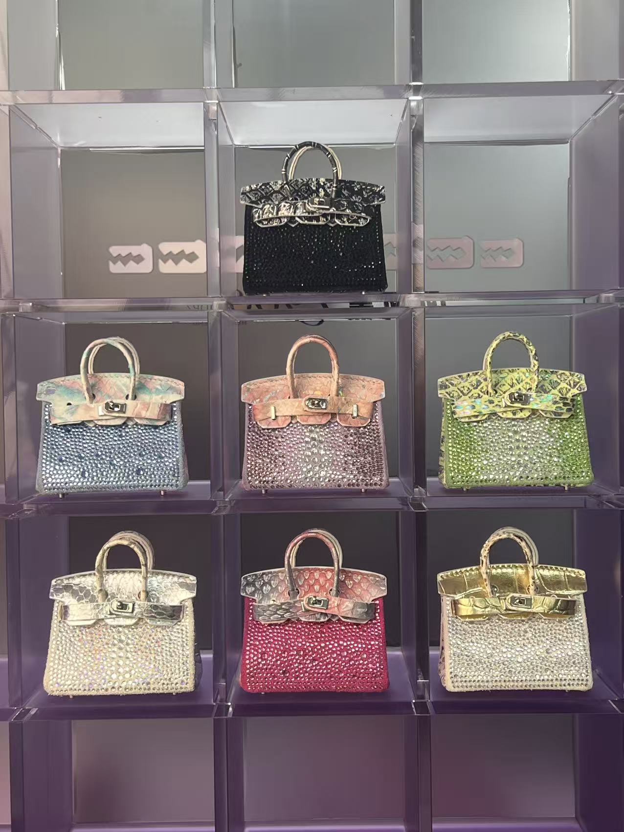 The Iconic Miniature Collection: Luxury Redefined in Miniature" - "Sparkle Redefined: Exotic Mini Handbags for the Discerning Collector